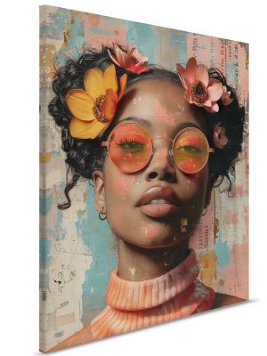 braon canvas slika sa motivom portreta odmah dostupno