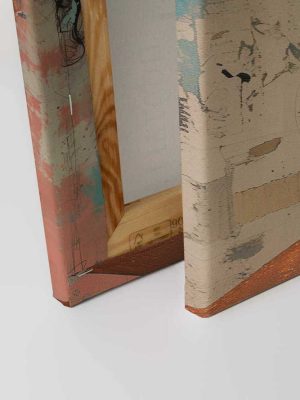 braon canvas slika sa motivom portreta odmah dostupno