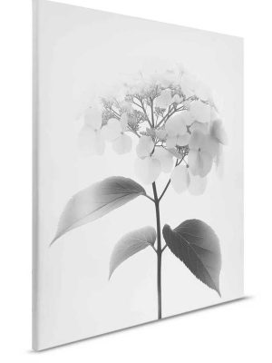 siva canvas slika sa motivom cveca odmah dostupno