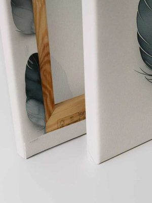 plava canvas slika sa motivom lisca prodaja tapeta