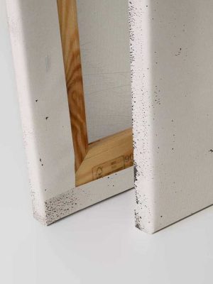 siva dečija canvas slika za zid