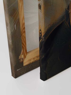 narandzasta canvas slika za zid