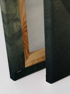 zelena canvas slika odmah dostupno