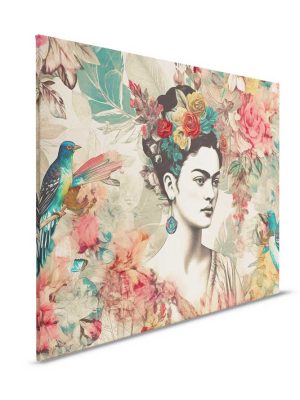 roza canvas slika sa motivom portreta za zid