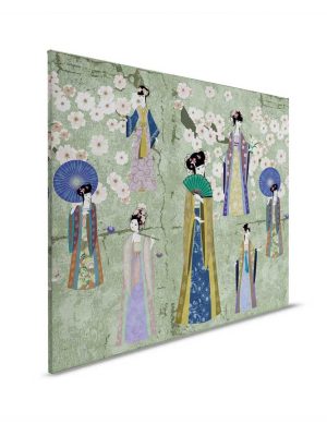 zelena canvas slika prodaja tapeta