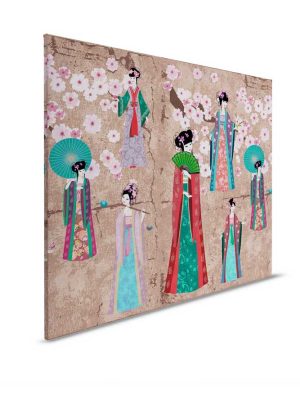 crvena canvas slika odmah dostupno