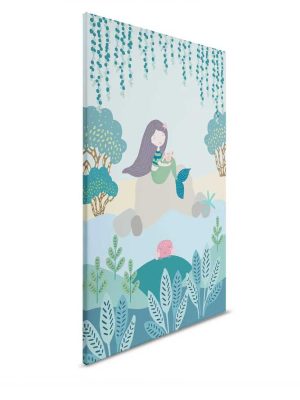 plava dečija canvas slika odmah dostupno