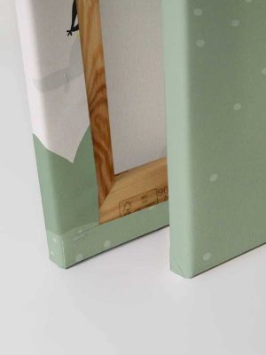 žuta canvas slika za zid