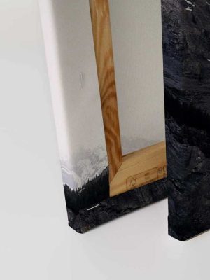 bela canvas slika za zid