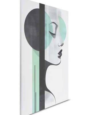 crna canvas slika odmah dostupno