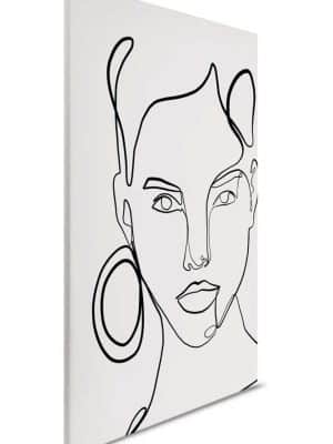 krem canvas slika odmah dostupno