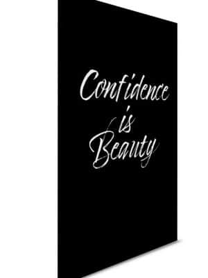 crna canvas slika za zid