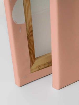 roza decija canvas slika za zid