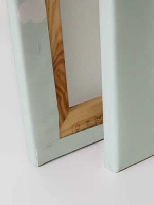 plava decija canvas slika za zid