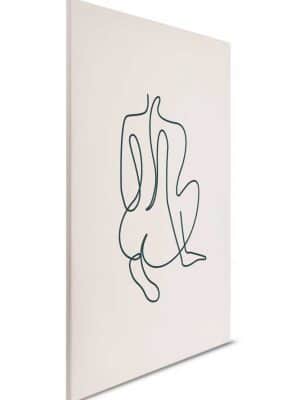 bez apstraktna canvas slika za zid