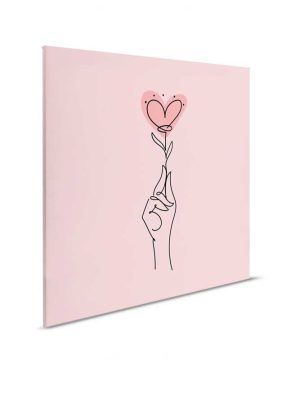 roza canvas slika odmah dostupno