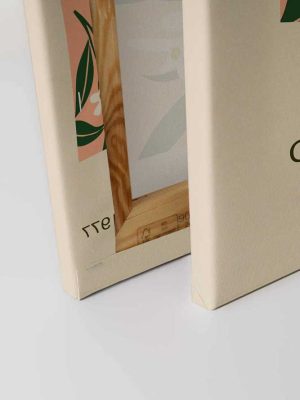 narandžasta canvas slika za zid