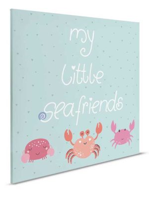 plava decija canvas slika za zid