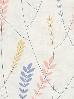 bela tapeta sa liscem za zid