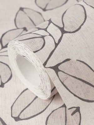 bež tapeta sa lišćem odmah dostupno