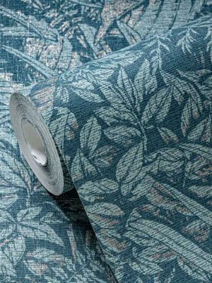 tirkizna tapeta sa liscem prodaja tapeta