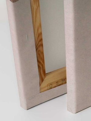 crvena apstratkna canvas slika za zid