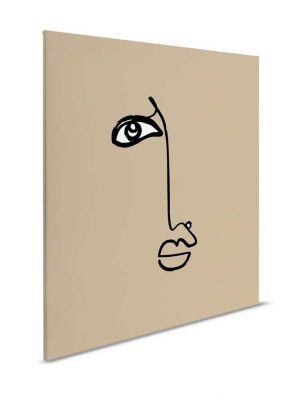 braon canvas slika za zid