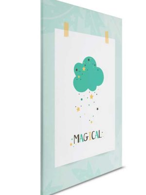 zelena decija canvas slika prodaja tapeta