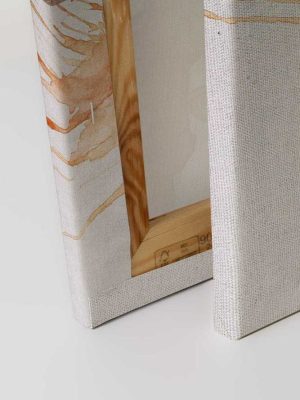 narandžasta canvas slika za zid