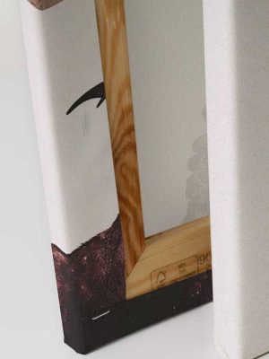 braon canvas slika sa motivom zivotinje za zid