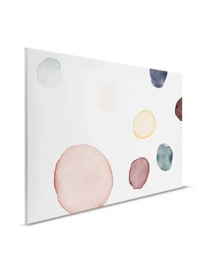 bela apstraktna canvas slika za zid