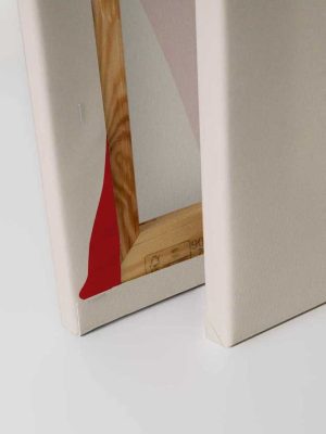 crvena canvas slika odmah dostupno