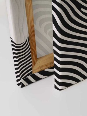 siva apstraktna canvas slika odmah dostupno