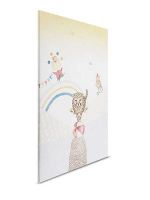 bež dečija canvas slika za zid