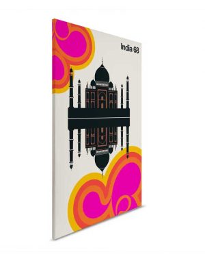 crna canvas slika za zid