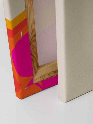 crna canvas slika za zid