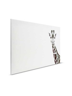 bela canvas slika sa motivom zivotinje za zid
