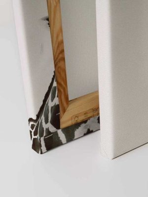 bela canvas slika sa motivom zivotinje za zid