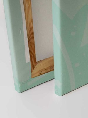 zelena dečija canvas slika prodaja tapeta