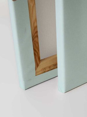 plava canvas slika za zid