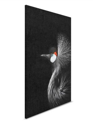 crna canvas slika sa motivom zivotinje odmah dostupno