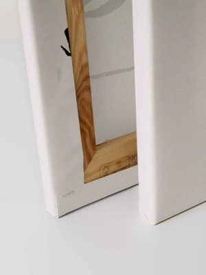 bela canvas slika za zid