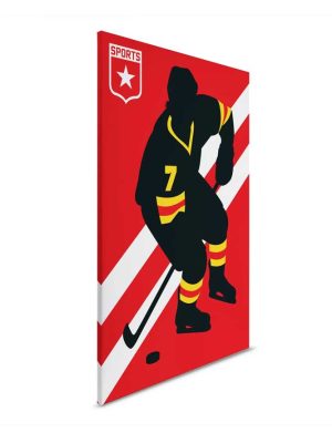 crvena canvas slika odmah dostupno