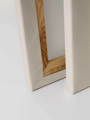 krem apstraktna canvas slika za zid