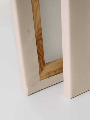 bež apstraktna canvas slika odmah dostupno