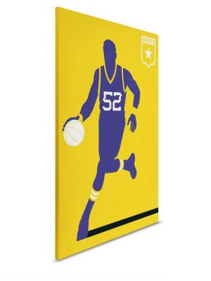 žuta canvas slika odmah dostupno