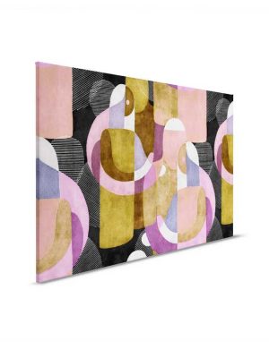 bež apstraktna canvas slika za zid