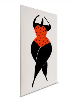 crna canvas slika odmah dostupno