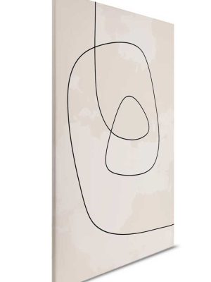 bez apstraktna canvas slika za zid