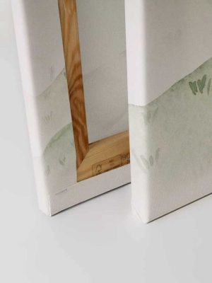 zelena dečija canvas slika odmah dostupno